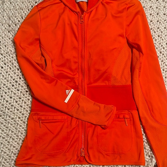 Adidas Orange Athletic Jacket - Picture 4 of 6